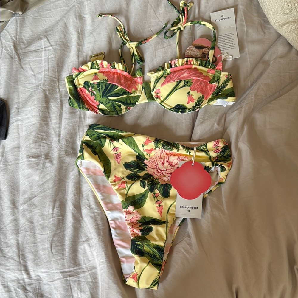 Target x Aguabendita 2-piece high rise bikini
